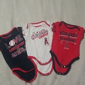 Angels 3 piece Onesie combo